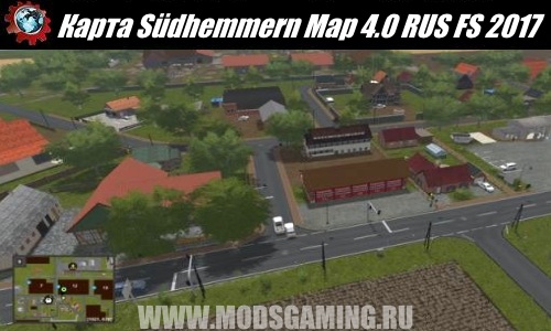 Farming Simulator 2017 download map mod Südhemmern Map v 4.0 RUS
