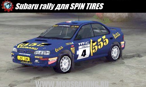 SPIN TIRES download mod Subaru rally car