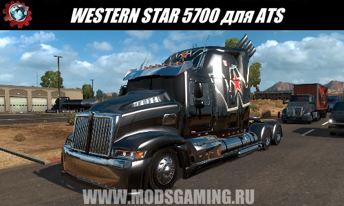 American Truck Simulator download mod Truck WESTERN STAR 5700 OPTIMUS PRIME EDIT