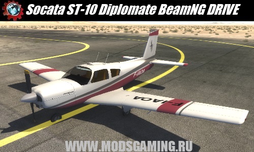 BeamNG DRIVE mod aircraft Socata ST-10 Diplomate