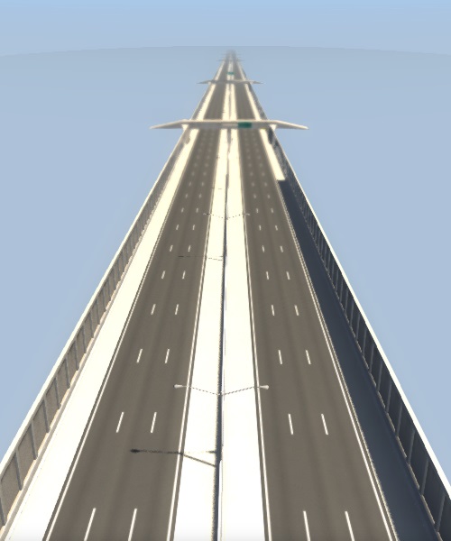 BeamNG DRIVE Matrix Freeway