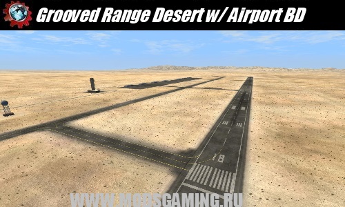 BeamNG DRIVE download mod map Grooved Range Desert w / Airport