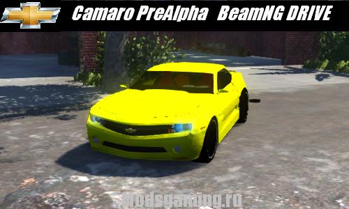 BeamNG DRIVE 2013 скачать мод машина Camaro PreAlpha