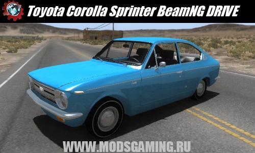 BeamNG DRIVE crash test modes Machine Toyota Corolla Sprinter 1969