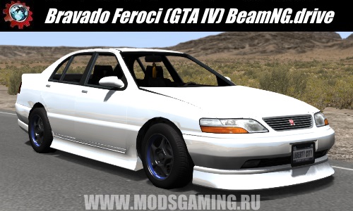 BeamNG.drive download mod car Bravado Feroci (GTA IV)