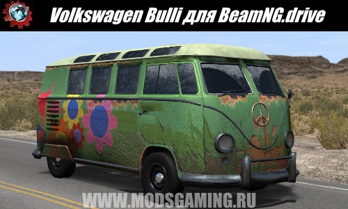 BeamNG.drive download Volkswagen Bulli car mod