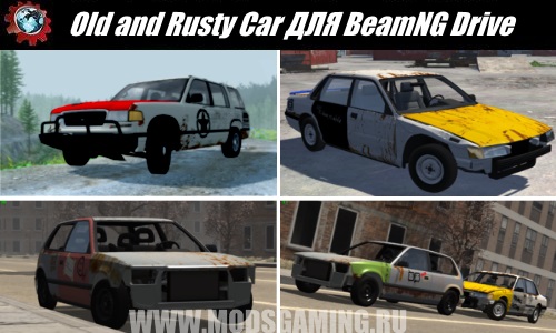 BeamNG Drive download pack car fashion Old and Rusty Car