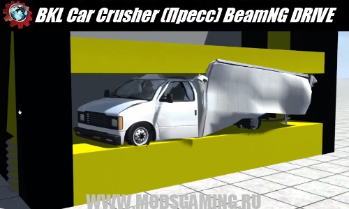 BeamNG DRIVE download mod BKL Car Crusher