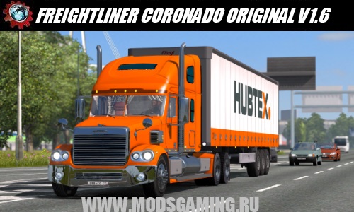 Euro Truck Simulator 2 download mod truck FREIGHTLINER CORONADO ORIGINAL V1.6