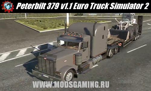 Euro Truck Simulator 2 скачать мод машина Peterbilt 379 v1.1