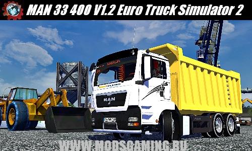 Euro Truck Simulator 2 скачать мод грузовик MAN 33 400 V1.2