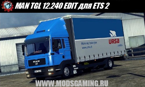 Euro Truck Simulator 2 download mod truck MAN TGL 12.240 EDIT