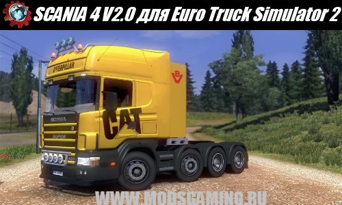 Euro Truck Simulator 2 download mod truck SCANIA 4 V2.0
