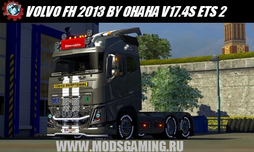 Euro Truck Simulator 2 download mod truck VOLVO FH 2013 BY OHAHA V17.4S