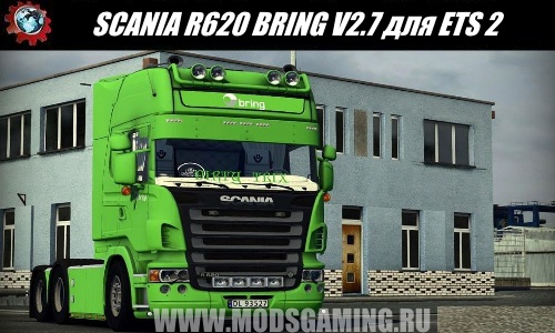 Euro Truck Simulator 2 download mod truck SCANIA R620 BRING V2.7