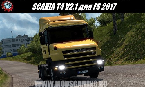 Euro Truck Simulator 2 download mod truck SCANIA T4 SERIES