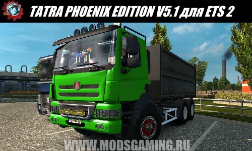 Euro Truck Simulator 2 download mod truck TATRA PHOENIX EDITION V5.1