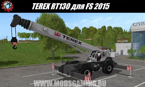 Farming Simulator 2015 download mod crane TEREX RT 130