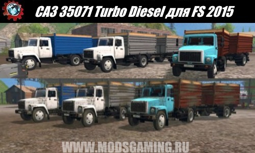 Farming Simulator 2015 download mod truck SAZ 35071 Turbo Diesel