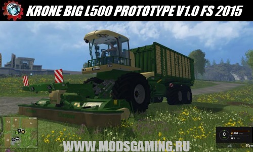 Farming Simulator 2015 mod download KRONE BIG L500 PROTOTYPE V1.0
