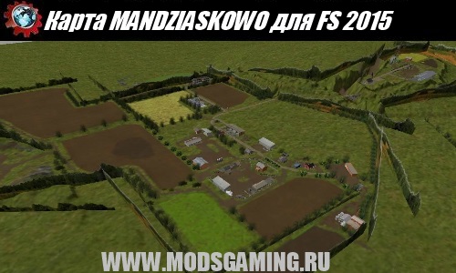 Farming Simulator 2015 download map mod MANDZIASKOWO