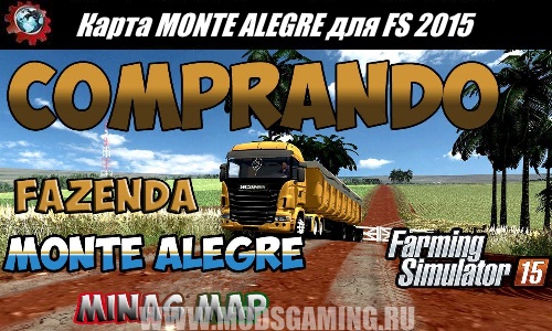 Farming Simulator 2015 download map mod MONTE ALEGRE