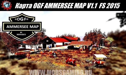 Farming Simulator 2015 download map mod OGF AMMERSEE MAP V1.1