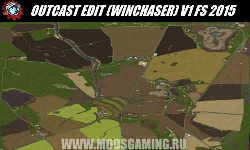 Farming Simulator 2015 скачать мод Карта OUTCAST EDIT (WINCHASER) V1