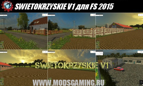 Farming Simulator 2015 download mod map SWIETOKRZYSKIE V1
