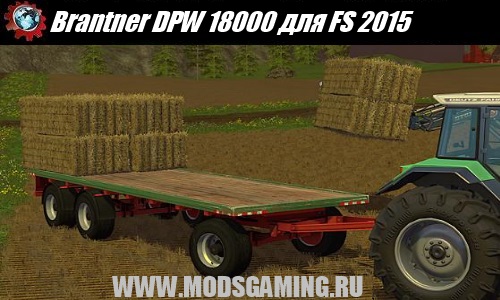Farming Simulator 2015 mod download trailer Brantner DPW 18000