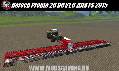 Farming Simulator 2015 mod download seeder Horsch Pronto 26 DC v1.0
