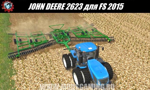 Farming Simulator 2015 download mod cultivator JOHN DEERE 2623