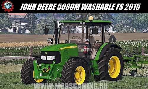 Farming Simulator 2015 download mod tractor JOHN DEERE 5080M WASHABLE