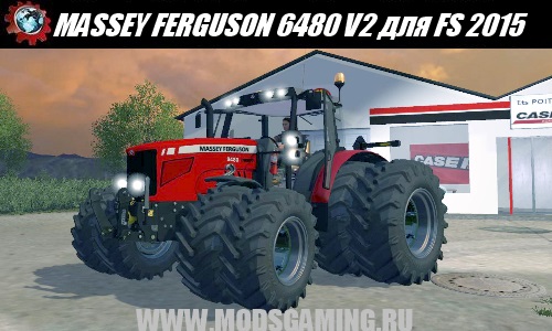 Farming Simulator 2015 download mod tractor MASSEY FERGUSON 6480 V2