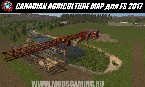 Farming Simulator 2017 download map mod CANADIAN AGRICULTURE MAP