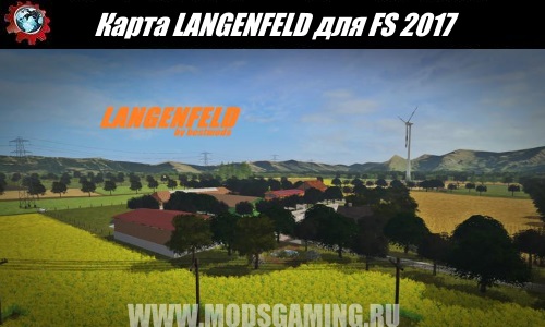 Farming Simulator 2017 download map mod LANGENFELD