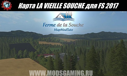 Farming Simulator 2017 download map mod LA VIEILLE SOUCHE