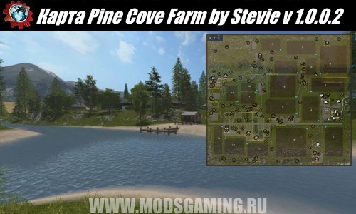 Farming Simulator 2017 download mod map Pine Cove Farm by Stevie v 1.0.0.2