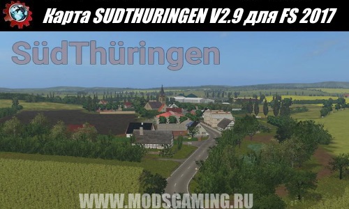 Farming Simulator 2017 download map mod SUDTHURINGEN V2.9