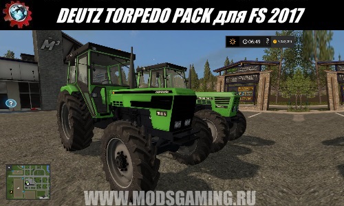 Farming Simulator 2017 download mod tractor DEUTZ TORPEDO PACK