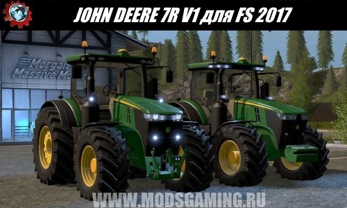 Farming Simulator 2017 download mod tractor JOHN DEERE 7R V1