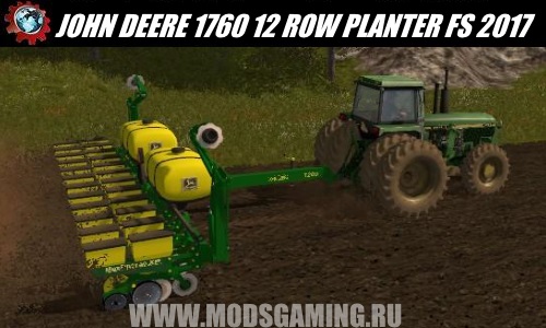 Farming Simulator 2017 download mod Seeder JOHN DEERE 1760 12 ROW PLANTER