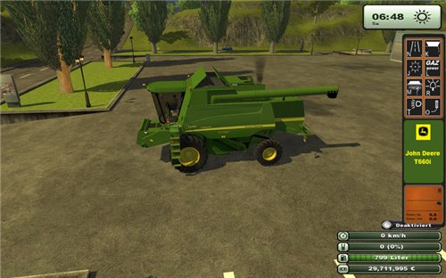 Скачать мод для Farming Simulator 2013 John Deere T 660i v 2