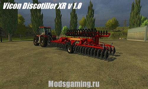 Скачать мод для Farming Simulator 2013 Vicon Discotiller XR v 1.0