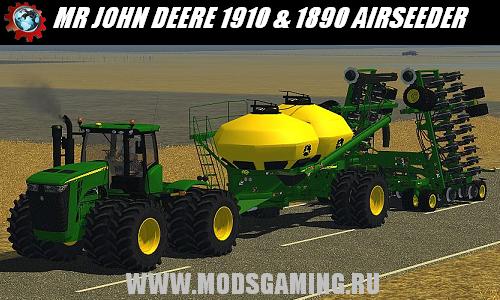 Farming Simulator 2013 скачать мод MR JOHN DEERE 1910 & 1890 AIRSEEDER