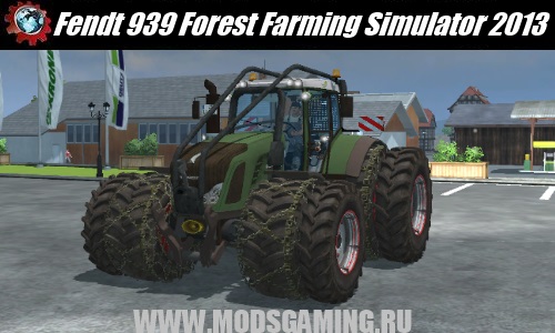 Farming Simulator 2013 скачать мод трактор Fendt 939 Forest