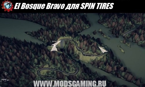 SPIN TIRES download mod map El Bosque Bravo