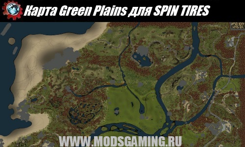 SPIN TIRES download map mod Green Plains