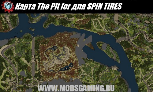SPIN TIRES map mod download The Pit for