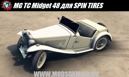 SPIN TIRES download mod retro car MG TC Midget 48